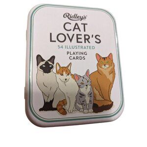 Ridleys Playing Cards Cat Lovers With Case Novelty Kitten Breeds